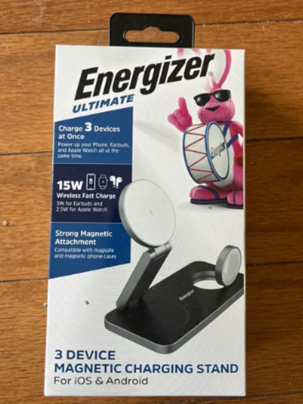Brand new energizer 3 in one charging stand